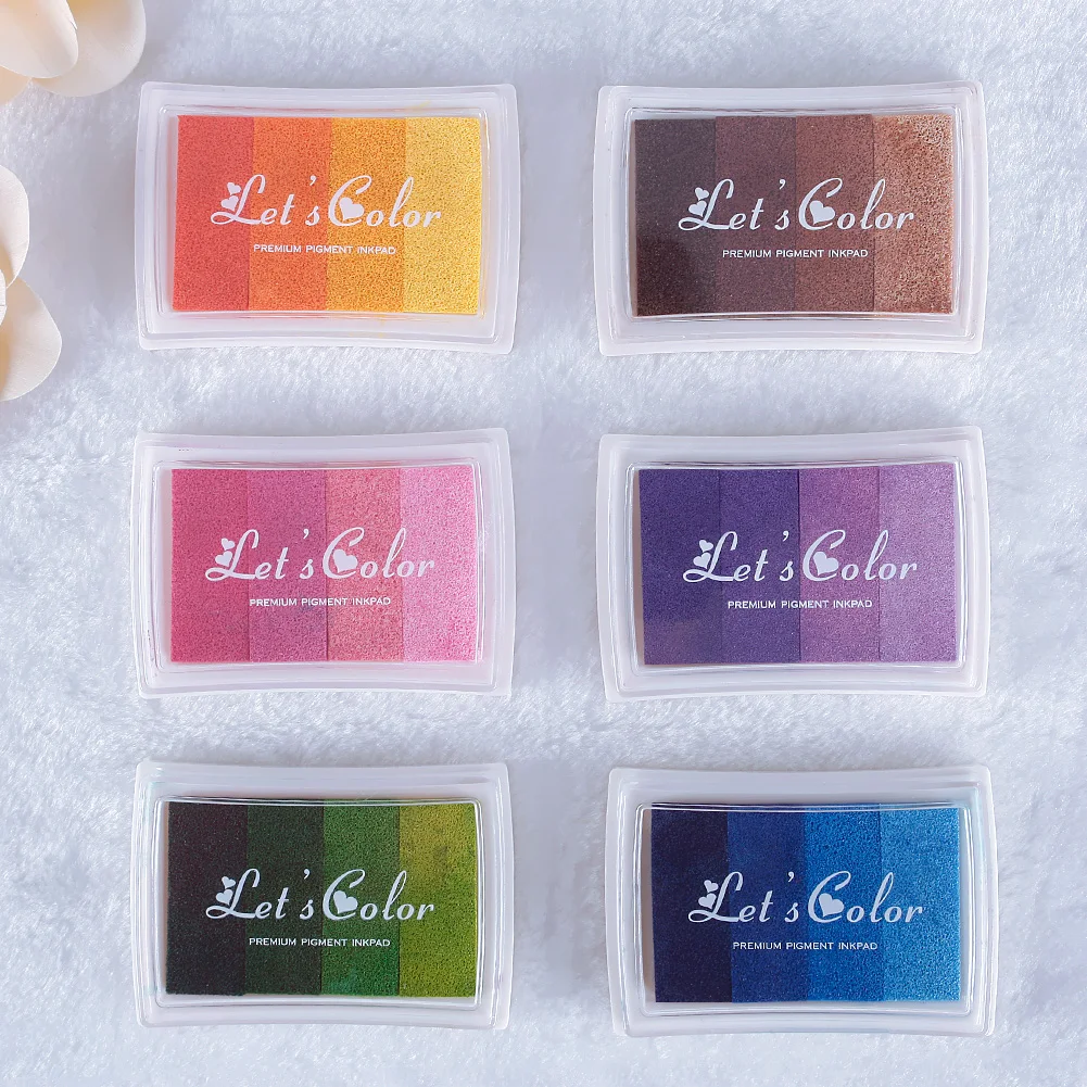 Штампы в штемпельной подушке. Pic-pad rainbow 8,5. Отпечаток краски. Электронная книга pocketbook 740 color. Чернильная подушка разноцветная для печати.