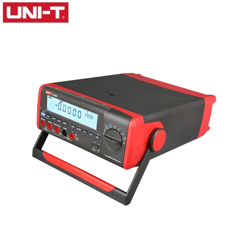 

UNI-T UT802 LCD Display Bench Type Digital Multimeters Volt Amp Ohm Capacitance Hz 19999 Counts Tester High-Accuracy