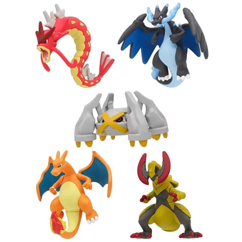

TAKARA TOMY Pokemon Figures Gashapon Anime Charizard Metagross Dolls Pendant Model Children Toys Action Figure