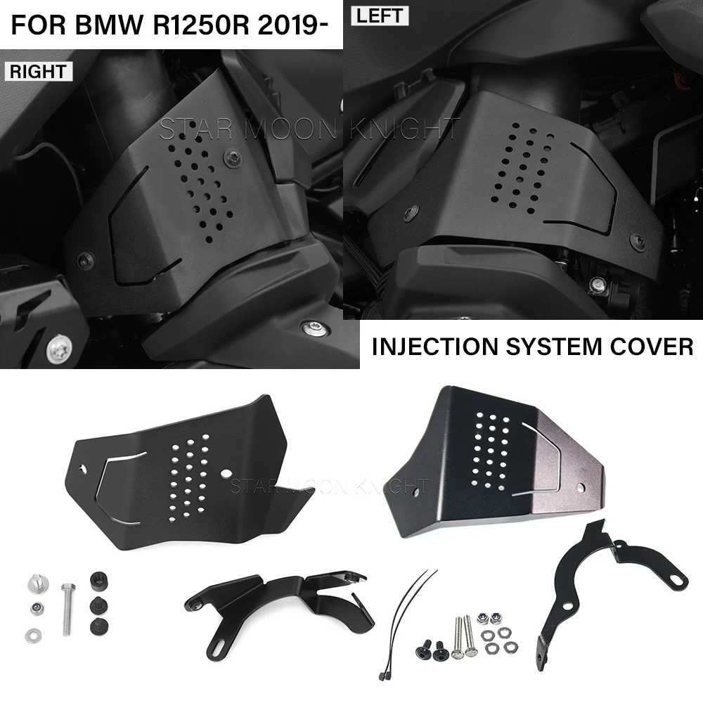 R 1250 R CNC Aluminum Throttle Body Guards For Bmw R1250R R1250 2019- Accessories Throttle Valve Cover Injection System Cover