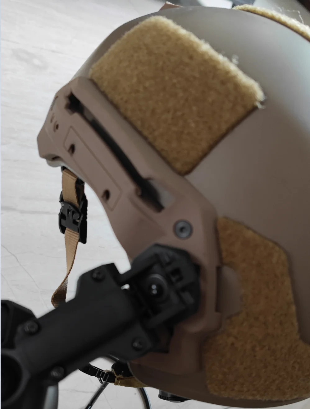 Tactical Helmet WENDY Helmet Rail Adapter Compatible with Tactical Headset COMTAC II COMTAC III Airsoft Shooting Headphone