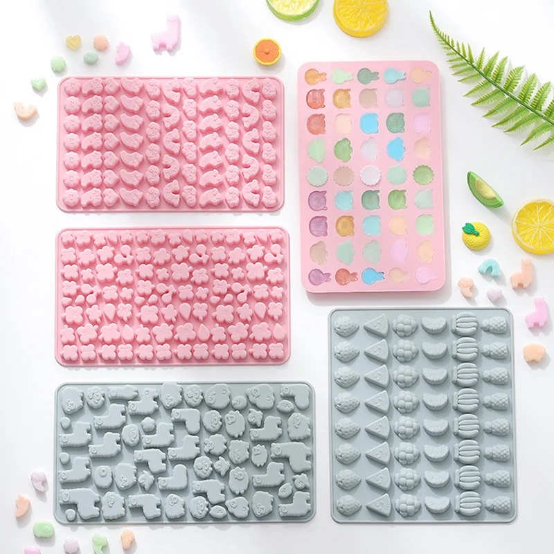 

1 шт. силиконовые розовые/синие Мультяшные Формы для кексов желе конфеты украшение «сделай сам» Инструменты для выпечки многоразовая форма ...