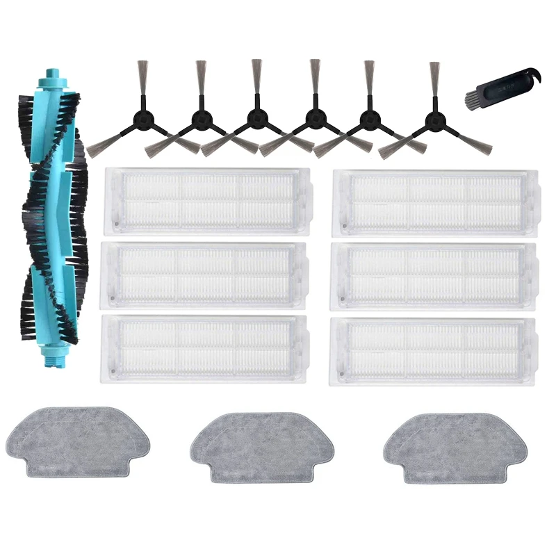 

Сменная тряпка, щетка, HEPA фильтр для Viomi V2 Pro V3 SE V-RVCLM26B, вакуумная Швабра для Mijia STYJ02YM