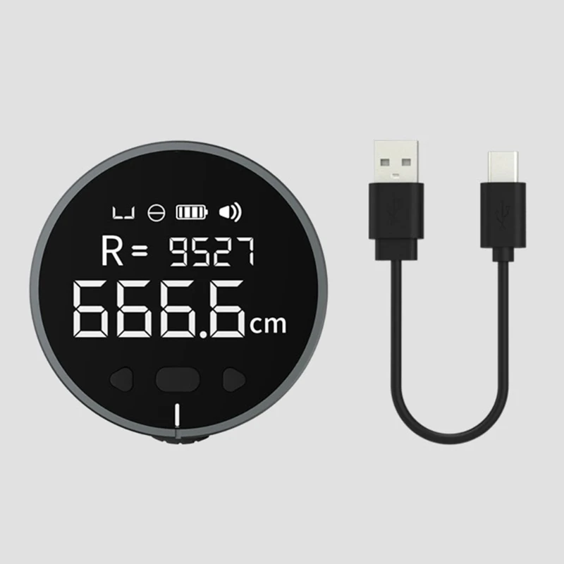 

Rechargeable Rangefinder Irregular Line Tape Measure Tool Distance Meter