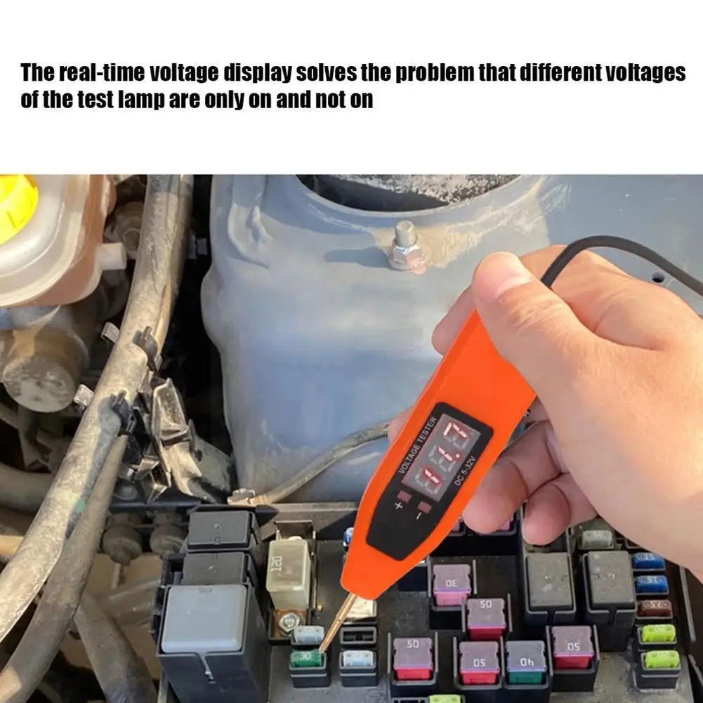 

Автоматическая электрическая зондовая машина, автомобильные инструменты, 5 В/24 В/32 В Dca тестовая ручка напряжения, электрический индикатор ц...