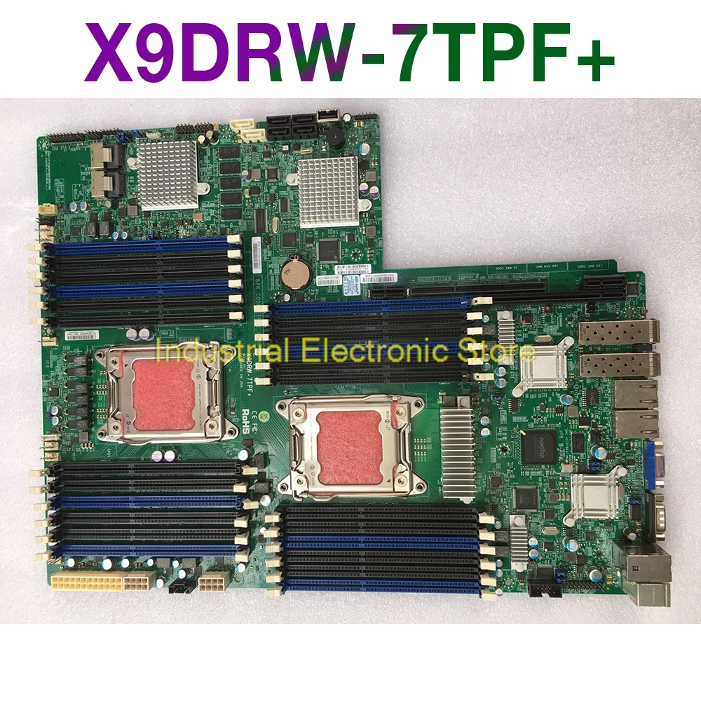 X9DRW-7TPF + для материнской платы сервера поддержка процессора версии V1 V2 семейства