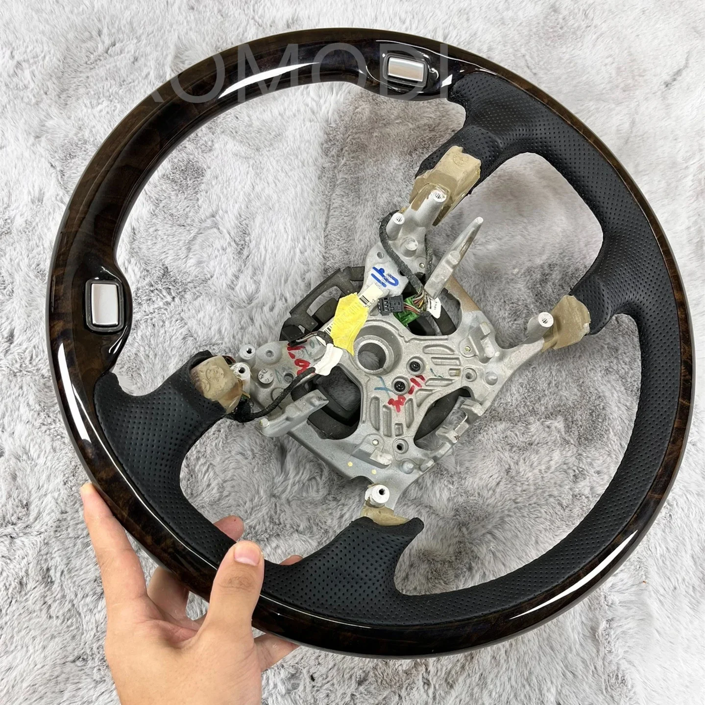 Деревянное Рулевое колесо для BMW 745Li E66 E65 2002 2003 2004 2005 2006 2007 2008
