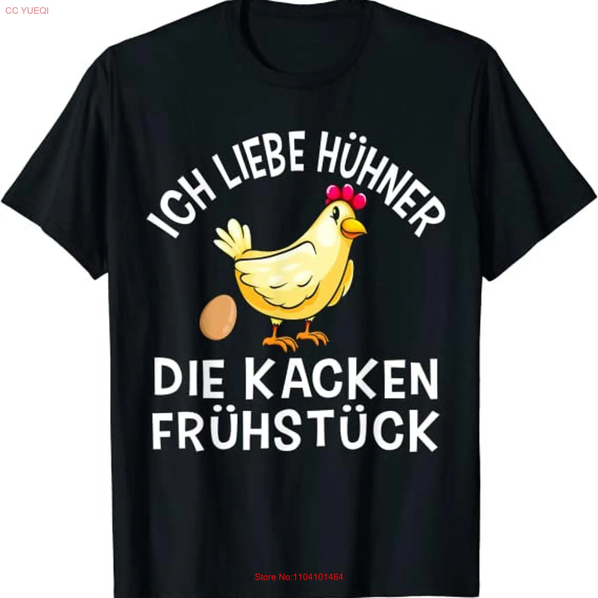 Футболка Funny Chicken Saying Farmer Hen Rooster от XS до 5XL с длинными или короткими рукавами