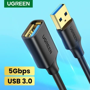 【2 Pack】UGREEN USB Extension Cable USB 3.0 Cable for Smart Laptop PC TV Xbox SSD USB 3.0 2.0 Ext