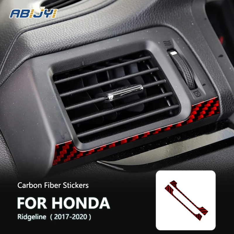 Наклейки на решетку вентиляционного отверстия передней двери из углеродного