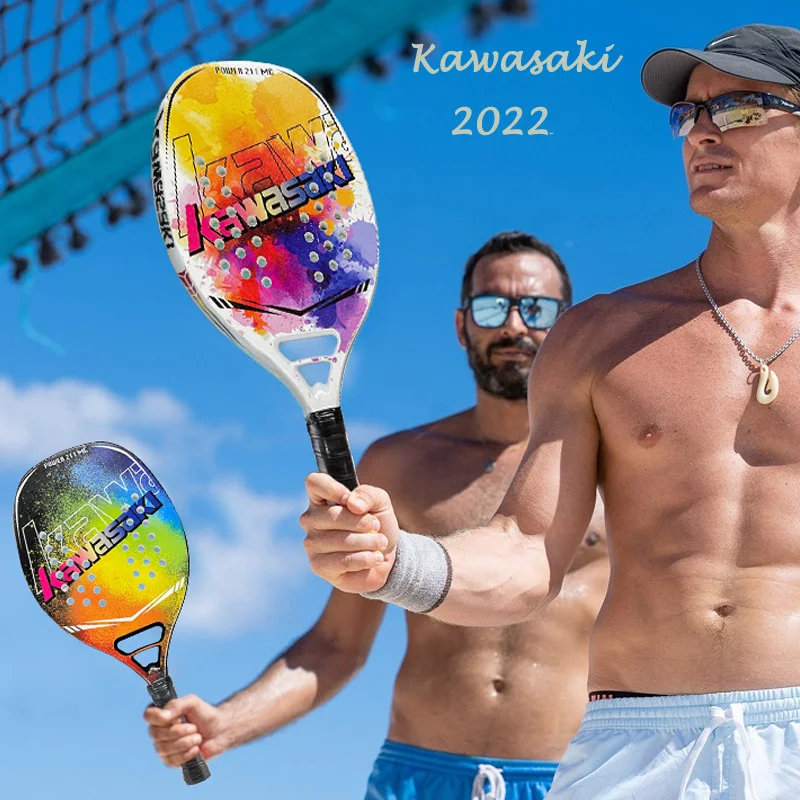 

Raqueta profesional de tenis de playa de carbono, 3K, EVA, equipo Unisex
