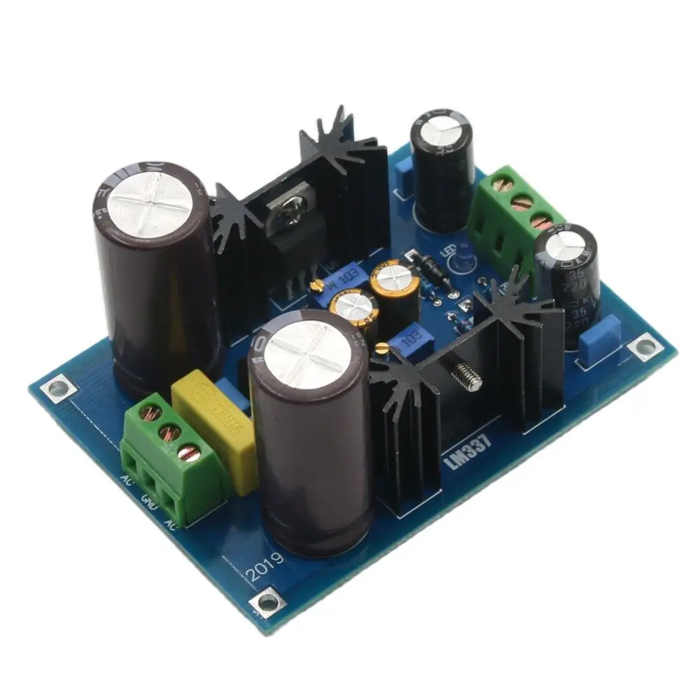 

LM317 LM337 Adjustable Voltage Output Filter Power Supply Board Kit For Pre-Amp DAC