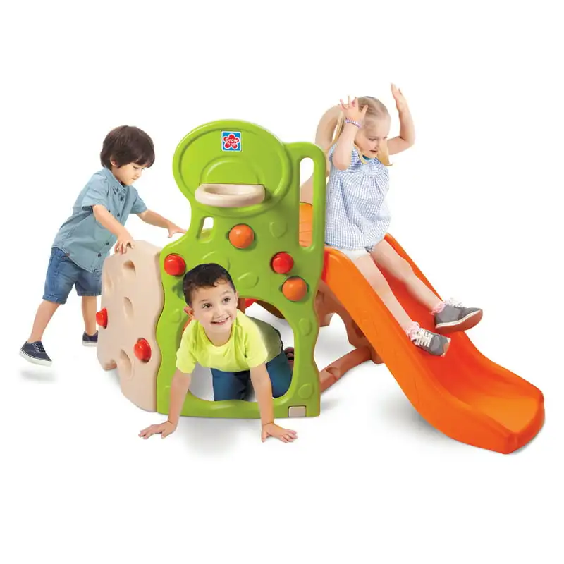 

up Lil Adventurers Climb & Play Slide for Toddlers Ages 1.5 Years to 4 Years Use Indoor or Outdoor