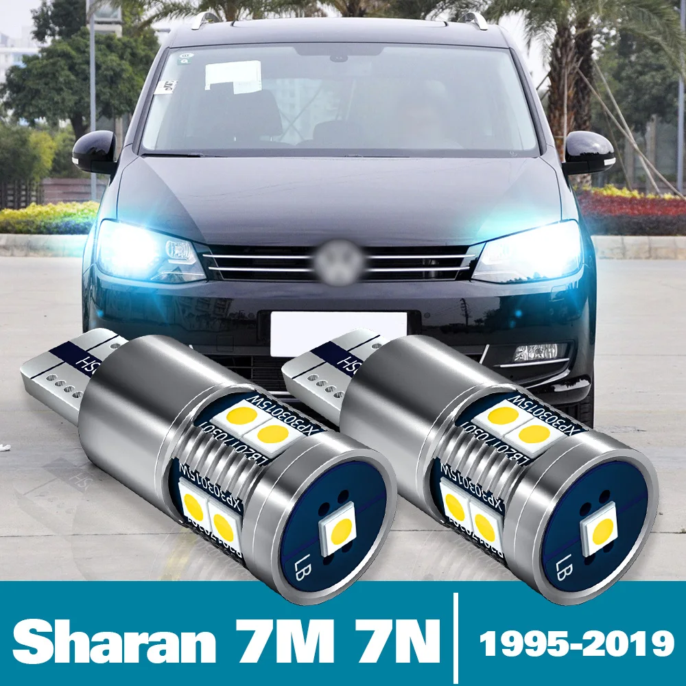 

2x LED Parking Light For VW Volkswagen Sharan 7M 7N Accessories 1995-2019 2011 2012 2013 2014 2015 2016 2017 2018 Clearance Lamp