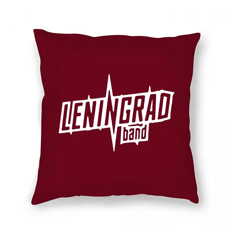 

Pillow Case 's brand Leningrad Band Explicit Content Russian Rock in white fashion 4XL 5XL