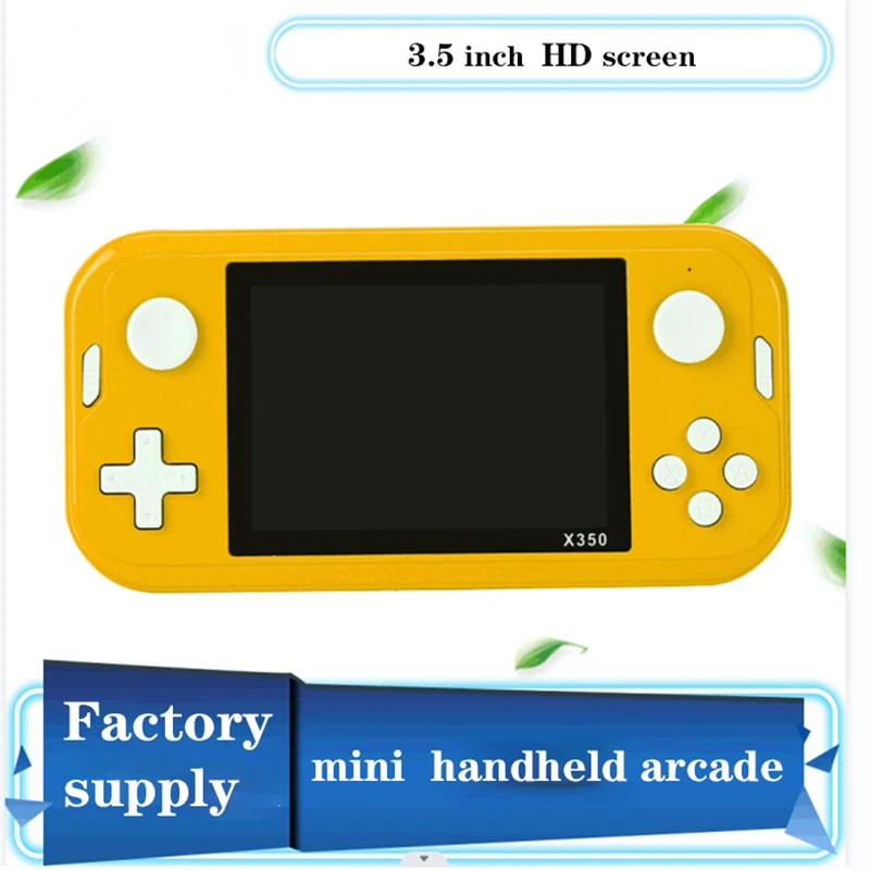 3.5 Inch IPS Screen HD 2 Rocker Two Speakers Arcade Portable Game Player 8GB 1200mAh USB TF Card Gift For Baby Surprise price