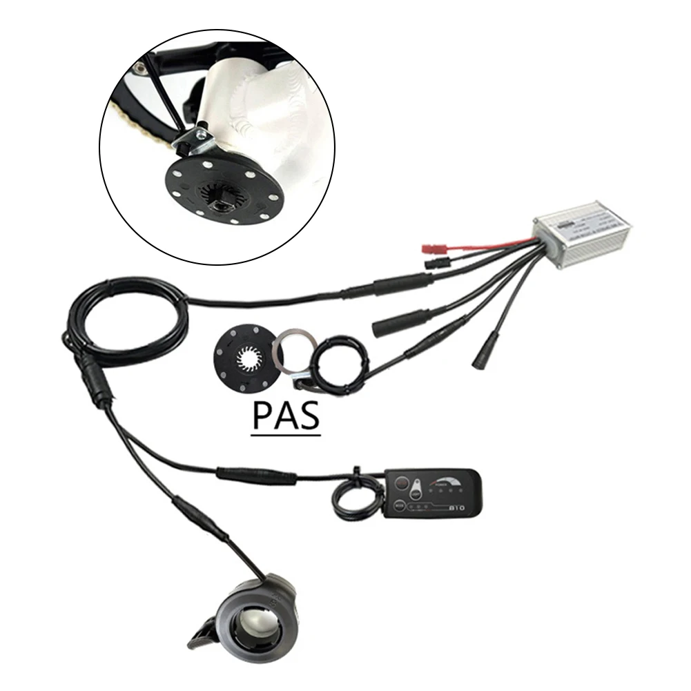 

E-Bike Brushless Speed Motor Controller JN S810 LED Display Panel Scooter 36/48V Electric Bicycle Waterproof Controller Kit