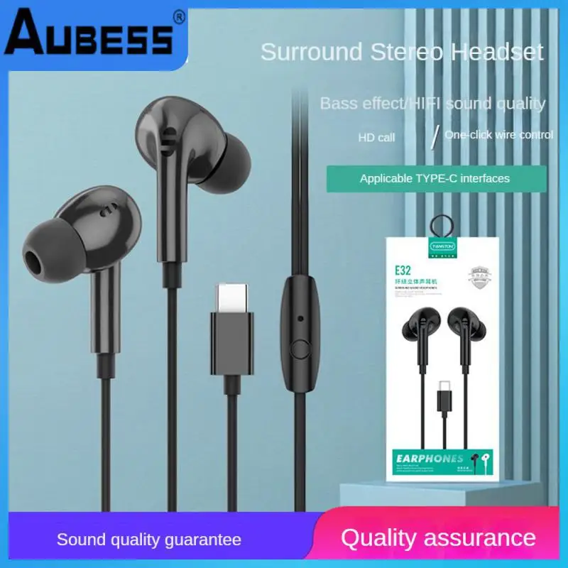 

10mm Copper Ring Horn Convenient Wired Headset Stronger Bass Anti Noise Earphones No Sense Delay Earphone In Ear Sleep Earphones