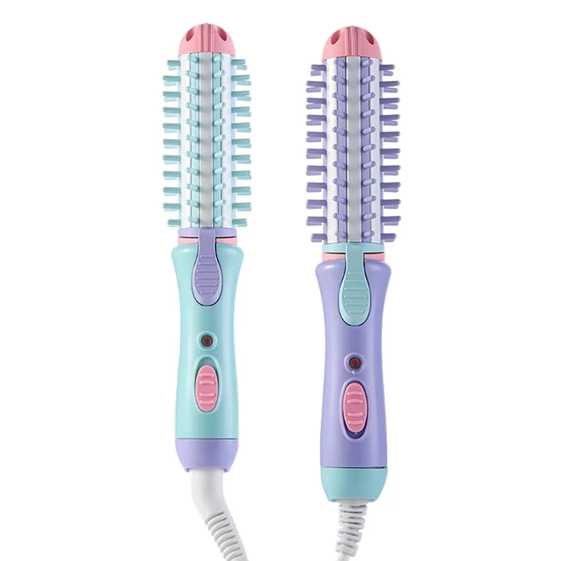 

Электрический стайлер для волос 2 шт., плойка, щипцы для завивки, сушилки, дорожный выпрямитель для волос, Керамическая ионная Плойка для вол...