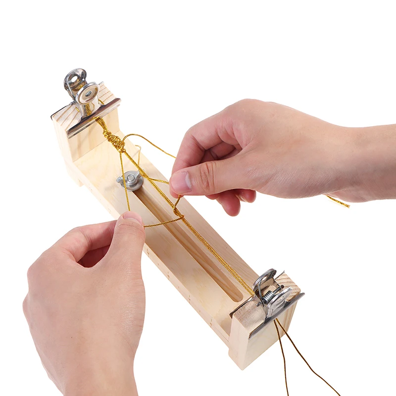 

1 комплект браслет ткач инструмент для изготовления браслета веревочный узел браслет инструмент для вязания