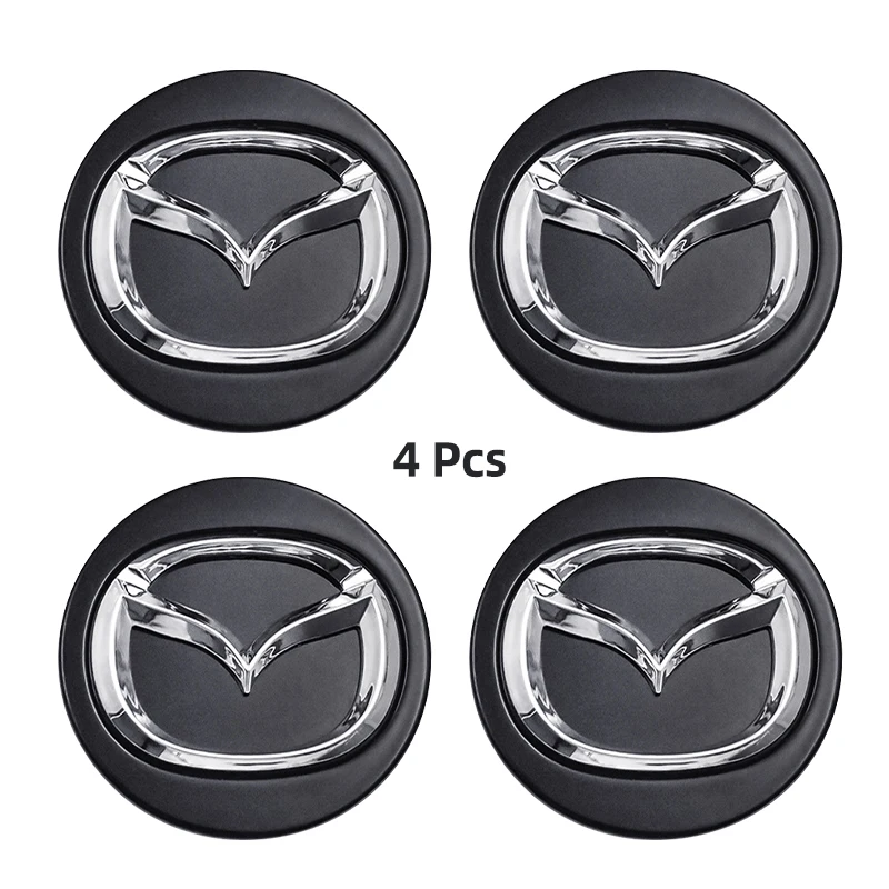 

4 шт., 56 мм, колпачок с логотипом, крышка ступицы, эмблема для Mazda 6 3 CX5 2 CX7 Demio Atenza Axela MX30 CX30 CX3 CX9 MX5 RX8 RX7