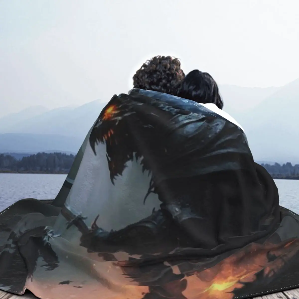 Infernal Showdown Ультрамягкое одеяло из микрофлиса