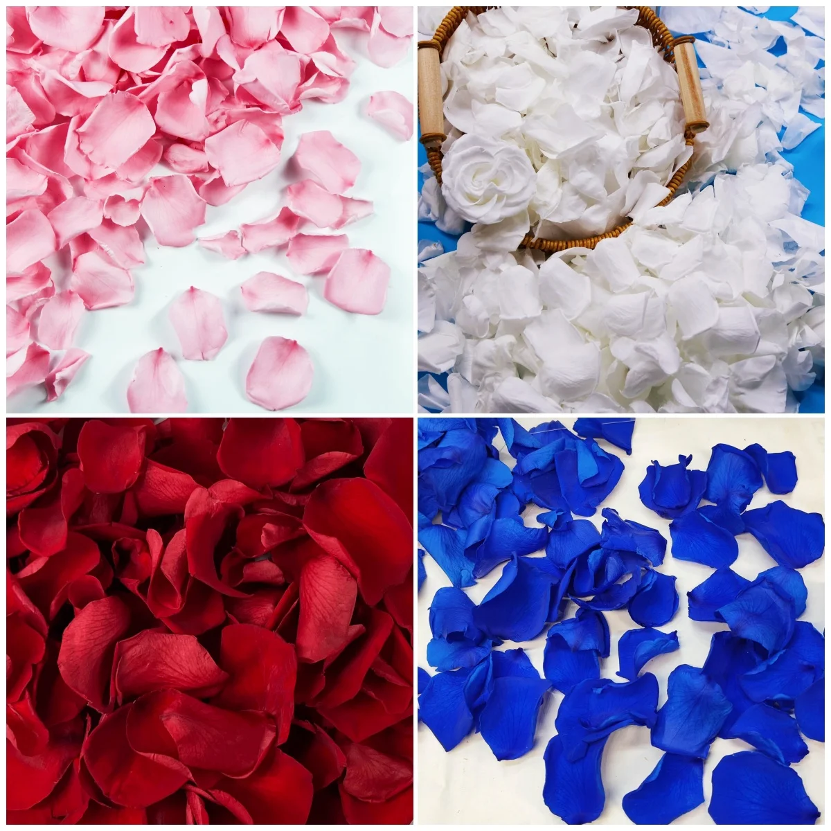 100% настоящие красные лепестки роз консервированные предложение украшение для