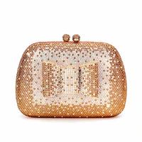 2022 womens evening bags italian design crystal diamond decoration suitable for wedding party birthday ball grab wallet