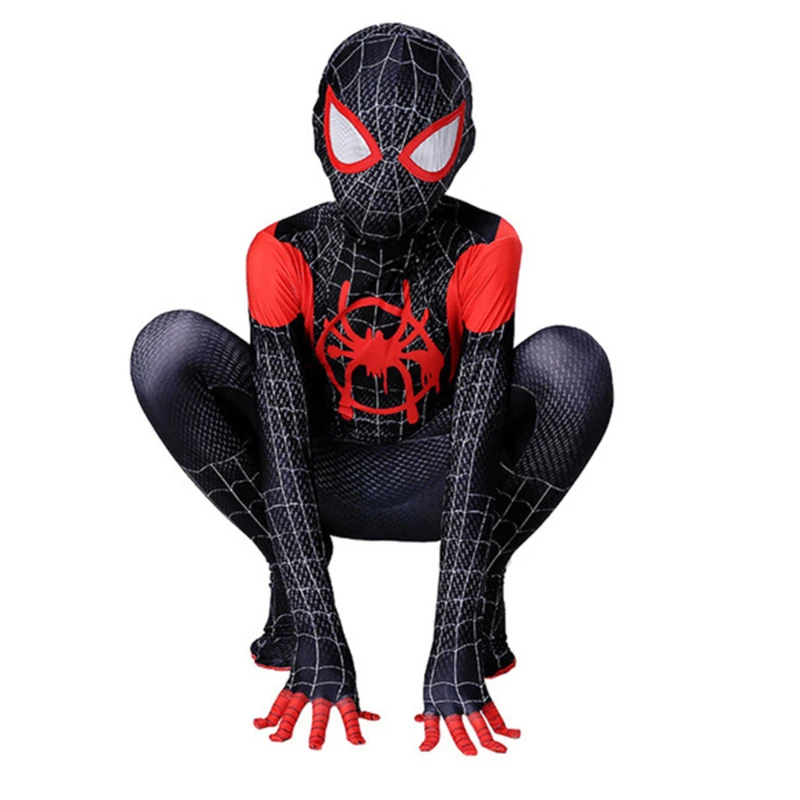 Neue Miles Morales Weit Von Zu Hause Cosplay Kostüm Peter Parker Zentai Spiderman Kostüm Superhero Body Für Kinder Spandex