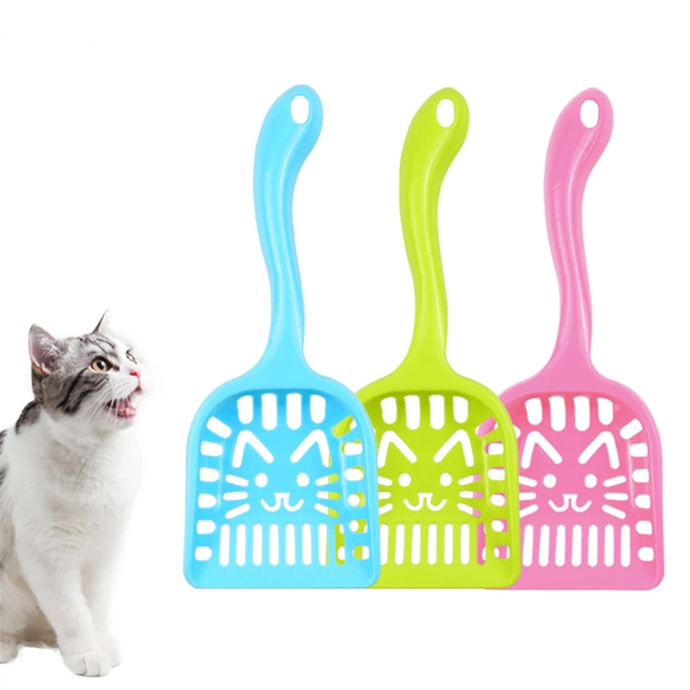 

Cat Litter Shovel Pet Cleanning Tool Hollow Plastic Scoop Cats Sand Cleaning Products Toilet For Dog Cat Clean Feces Supplies