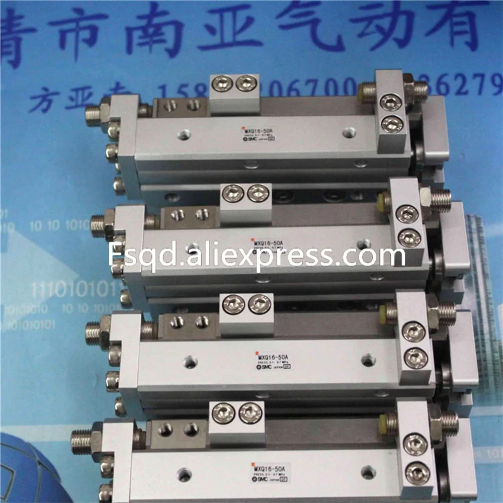 

MXQ16-50BT MXQ16-75BT MXQ16-100BT MXQ16-125BT SMC air slide table cylinder pneumatic component MXQ series