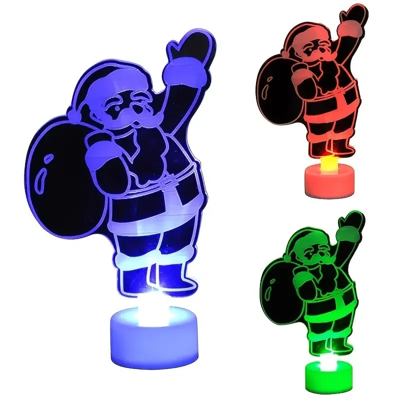 

HMTX Glowing Colorful Acrylic Christmas Lights