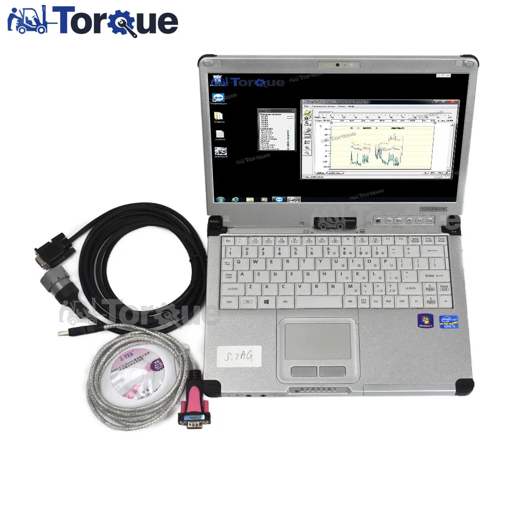 

Forklift for Thermo Wintrac Thermo-King Diag Software King Diagnostic scanner tool with+ Toughbook CF C2 laptop