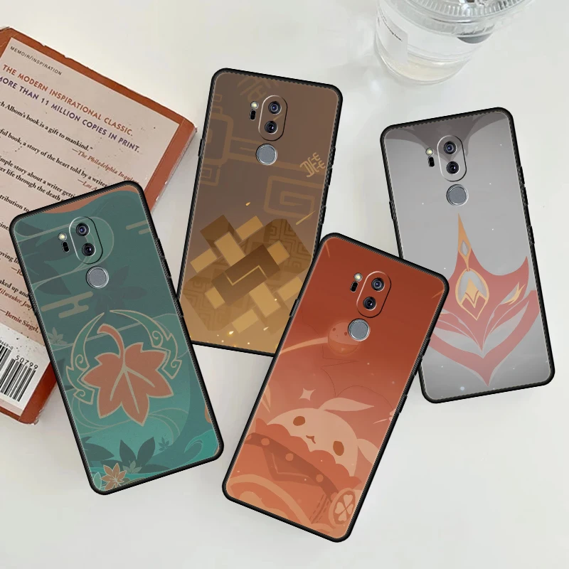Чехол для телефона Genshin Impact Game LG K40s K61 K41s K51s K52 K71 K92 5G K62 Q52 Q61 K40 K42 K50 K50s G6 G7 G8 ThinQ -