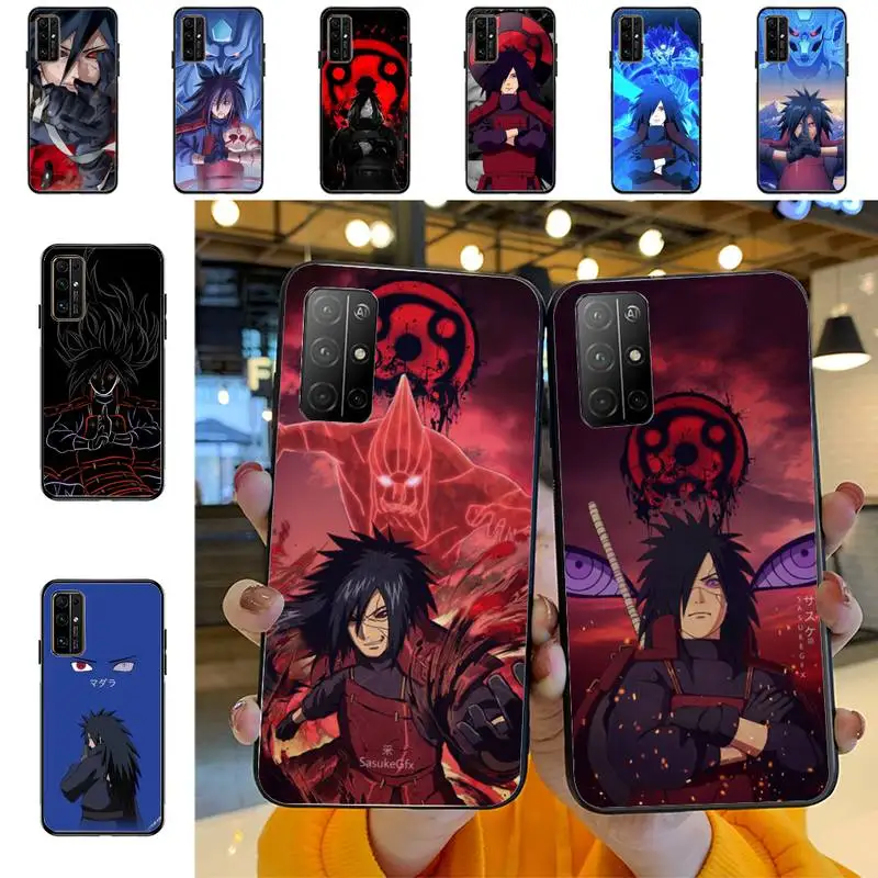 

BANDAI Naruto Anime Madara Uchiha Phone Case for Huawei Honor 10 i 8X C 5A 20 9 10 30 lite pro Voew 10 20 V30