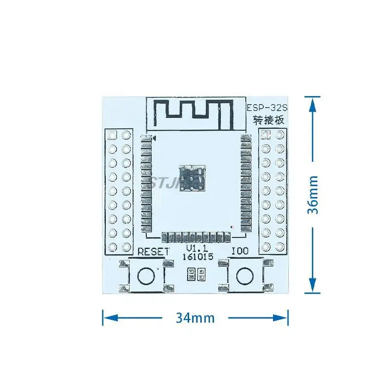_ Совместимая плата адаптера ESP8266 расширения модуля Wi-Fi с последовательным портом