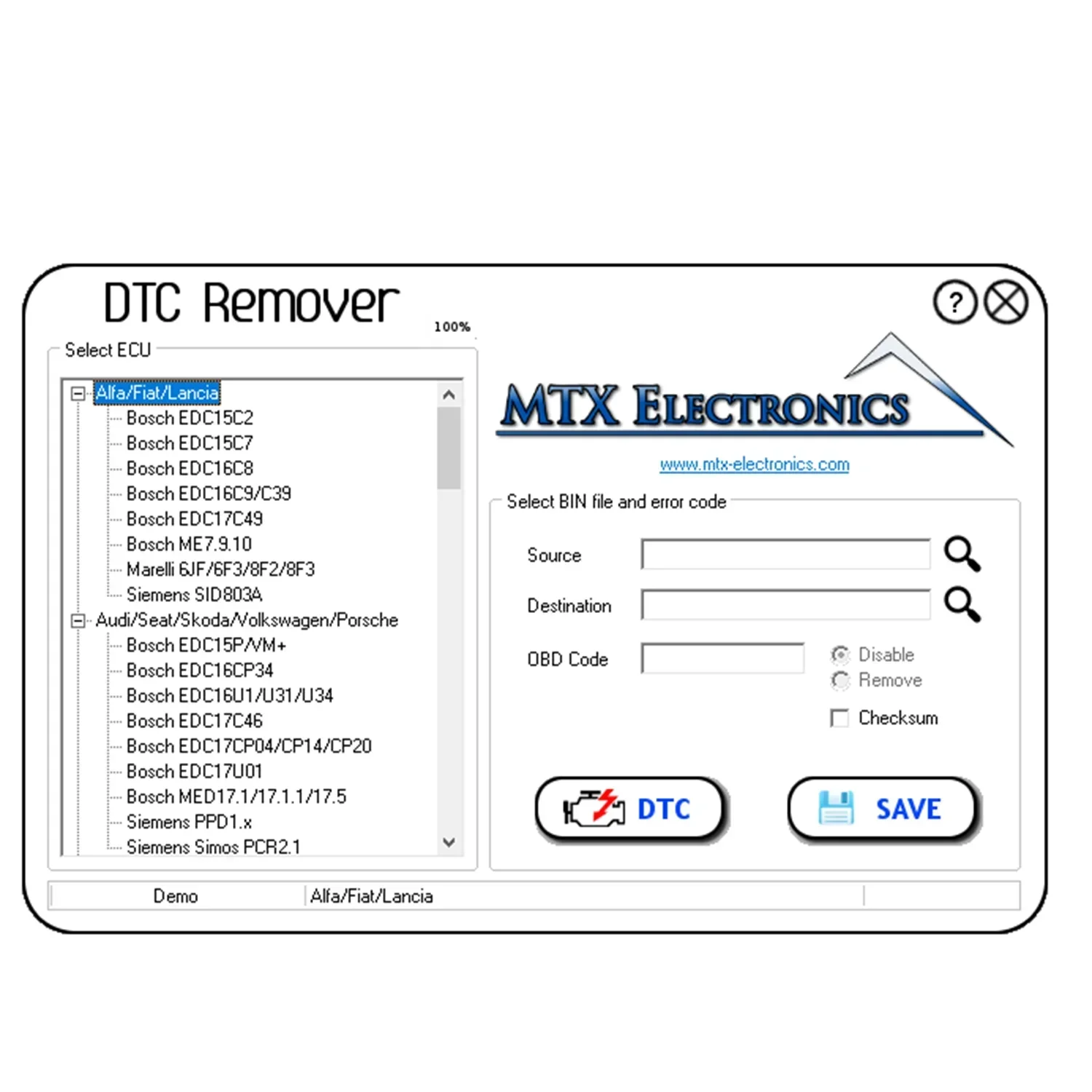 Средство для удаления DTC 1.8.0.0 KESS KTAG FGTECH OBD2 ECU Chip Tuning Software Полный MTX Remover