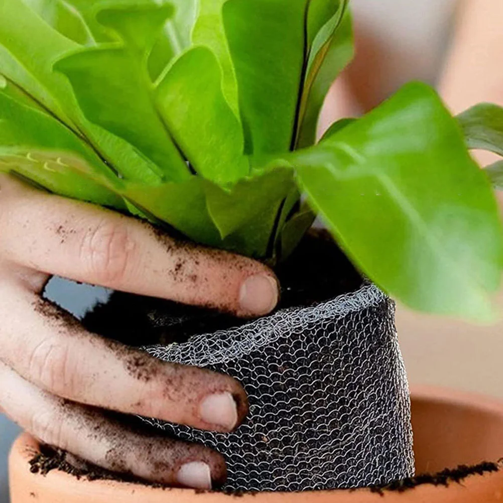 6 шт. металлическая сетчатая сумка для защиты корней растений корзина защита