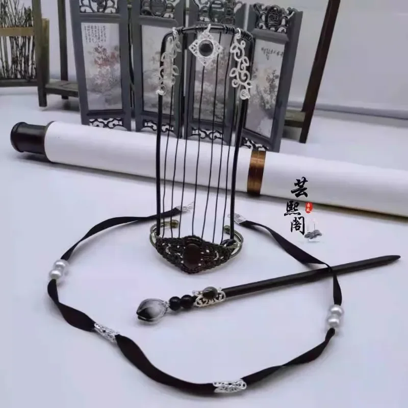 Tian Guan Ci Fu Manga Version Ling Wen Аниме Реквизит для косплея Heaven Official's Bless Lingwen Головные