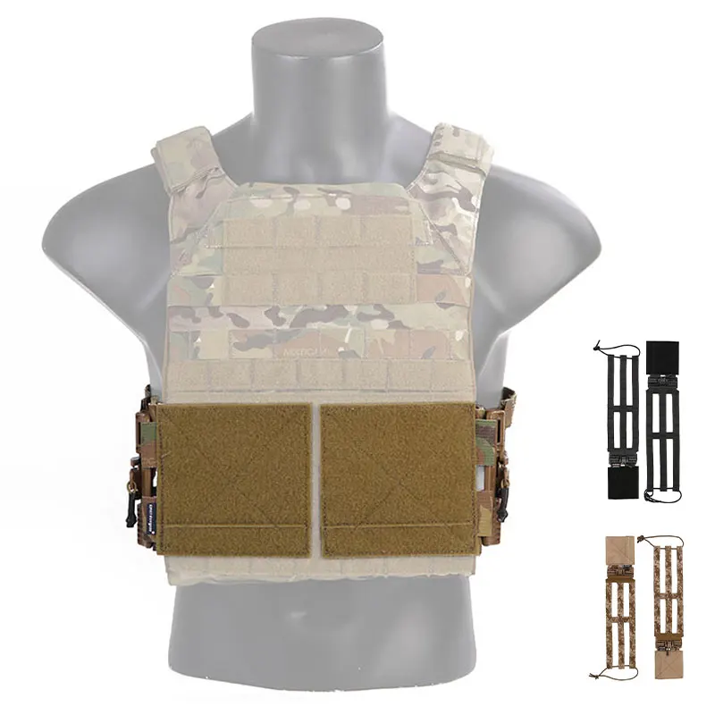 Emersongear Tactical Vest Single Point Quick Release Mesh Cummerbund Buckle ROC Waist Strap Belly Belt For JPC 419 420 Airsoft