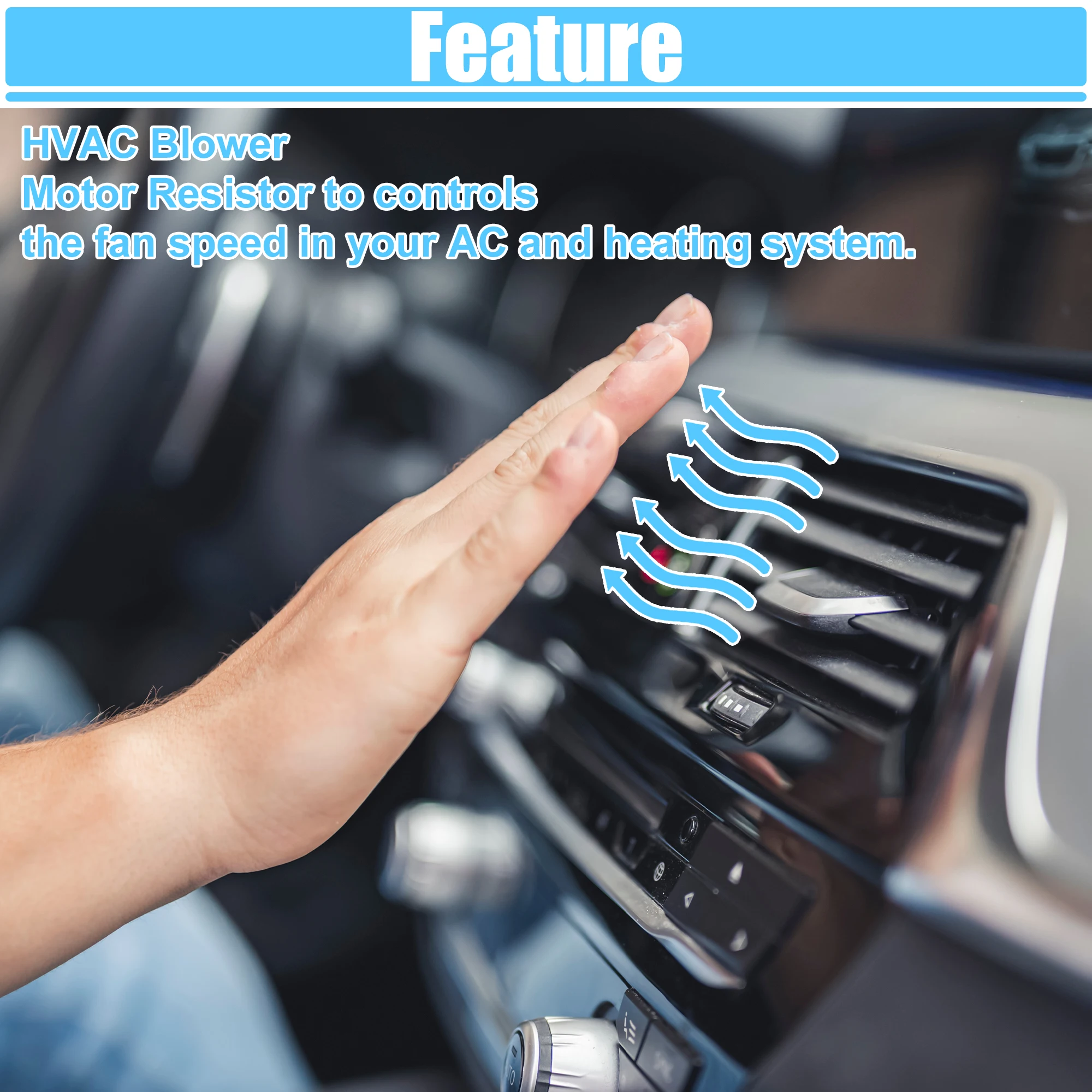 Автомобильный резистор X для Honda Pilot 2003-2008 Acura MDX 2001-2006 79330-S3V-A51