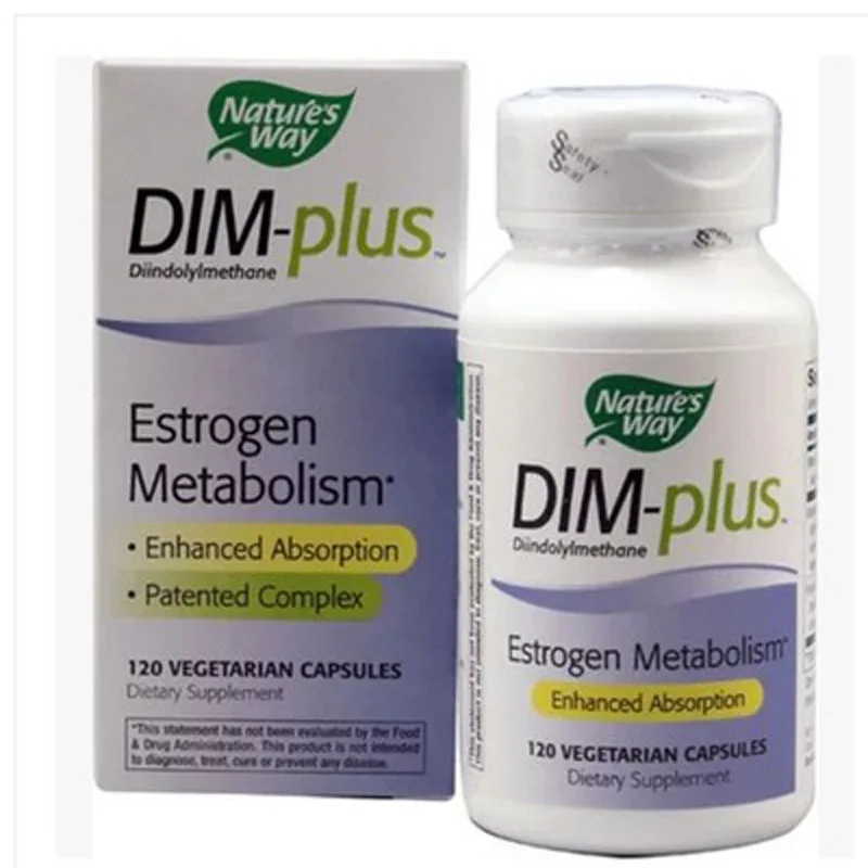 

Nature's Way DIM-plus Estrogen Metabolism Enhanced absorption patented complex 120 pcs