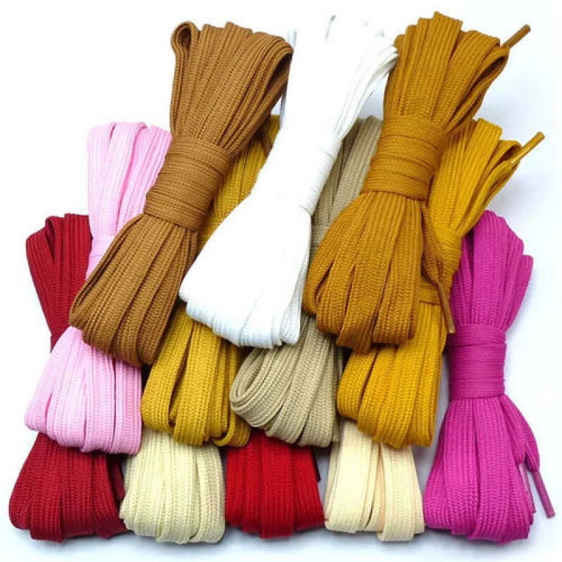 

Men and Women Couple Polyester Flat Bandwidth1.1cmLengthened Leather Shoe Lace High-Top Shoelace Martin Shoelace Boots Shoelace