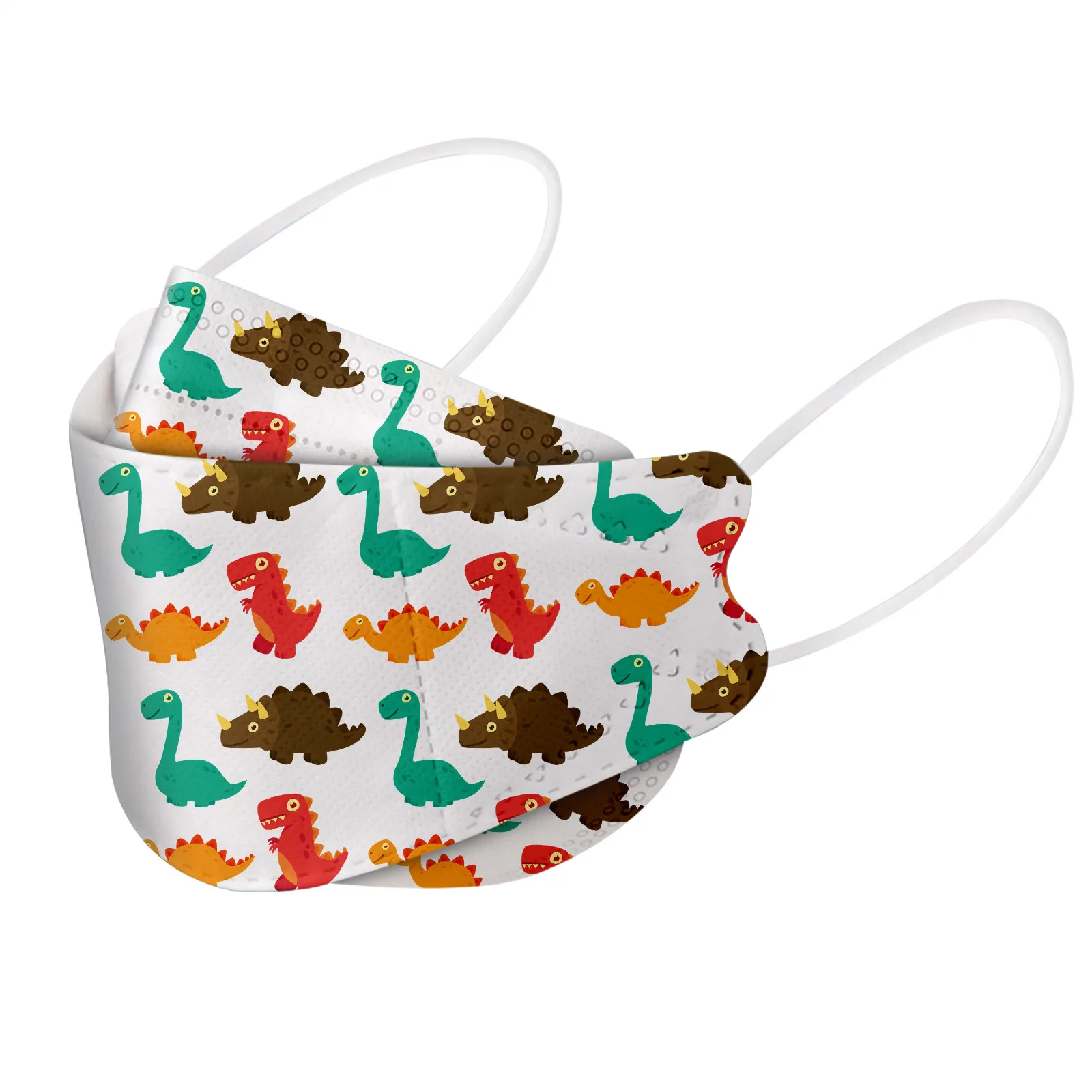 10 шт. kf94маска детская Корейская маска на лицо с рыбками собакой кошкой Мультяшные