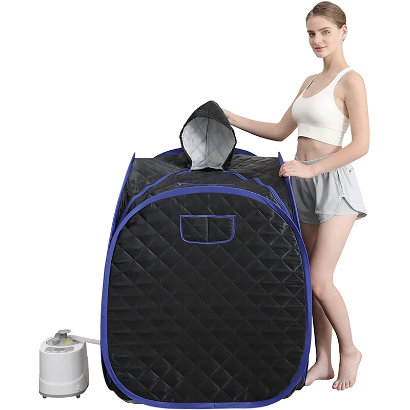 

Portable Steam Sauna Tent Generator SPA Room without Steamer for One or Two People Weight Loss Full Body
