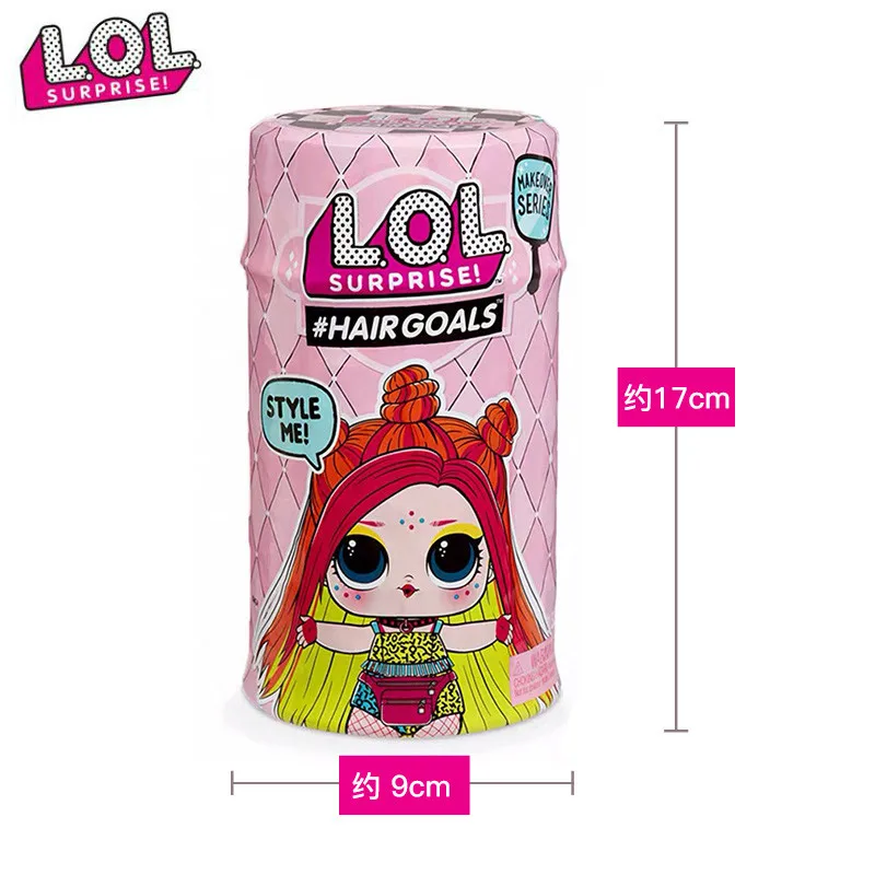 

Original MGA LOL Surprise Doll Demolition Ball 5th Generation Hairdressing Doll Capsule Girl Toy Pet Toys for Children