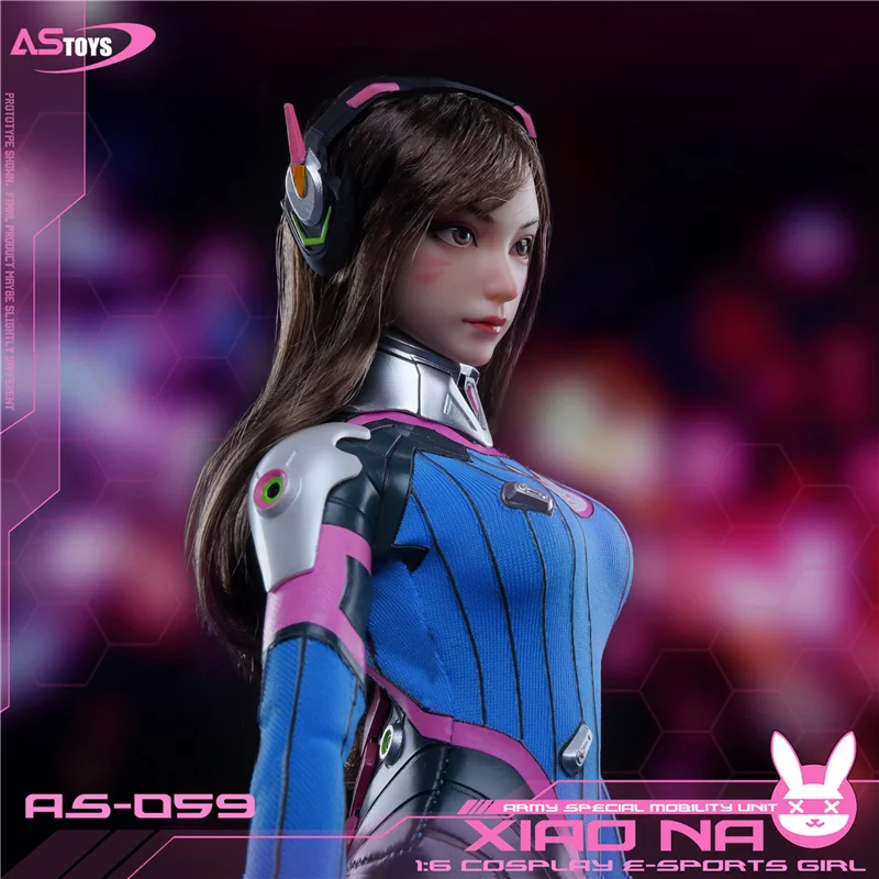 

Spot ASTOYS 1/6 Soldier AS059 Cosplay E-sports Girl Xiaona