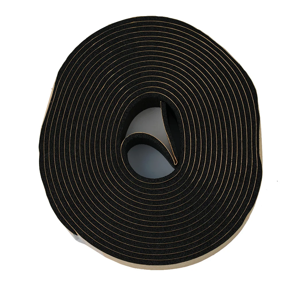 

Durable Sealing Strip Foam Practical To Use Rubber Waterproof Weatherstrip Rain Visor With M Double-Sided Tape 1 Pcs Accessories