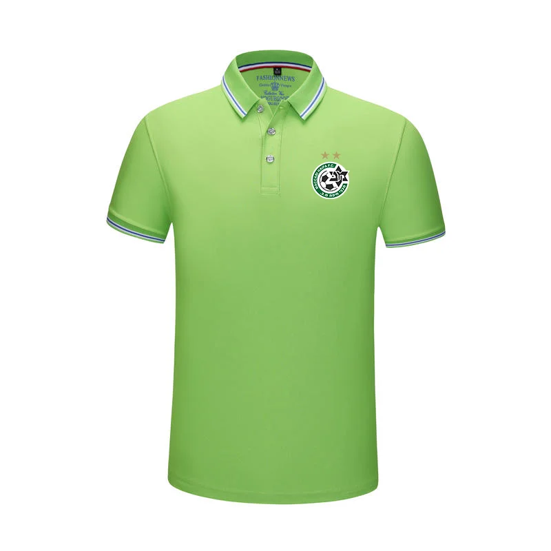 

Maccabi Haifa2022 spring and summer new men's Polo shirt business casual lapel short-sleeved top T-shirt