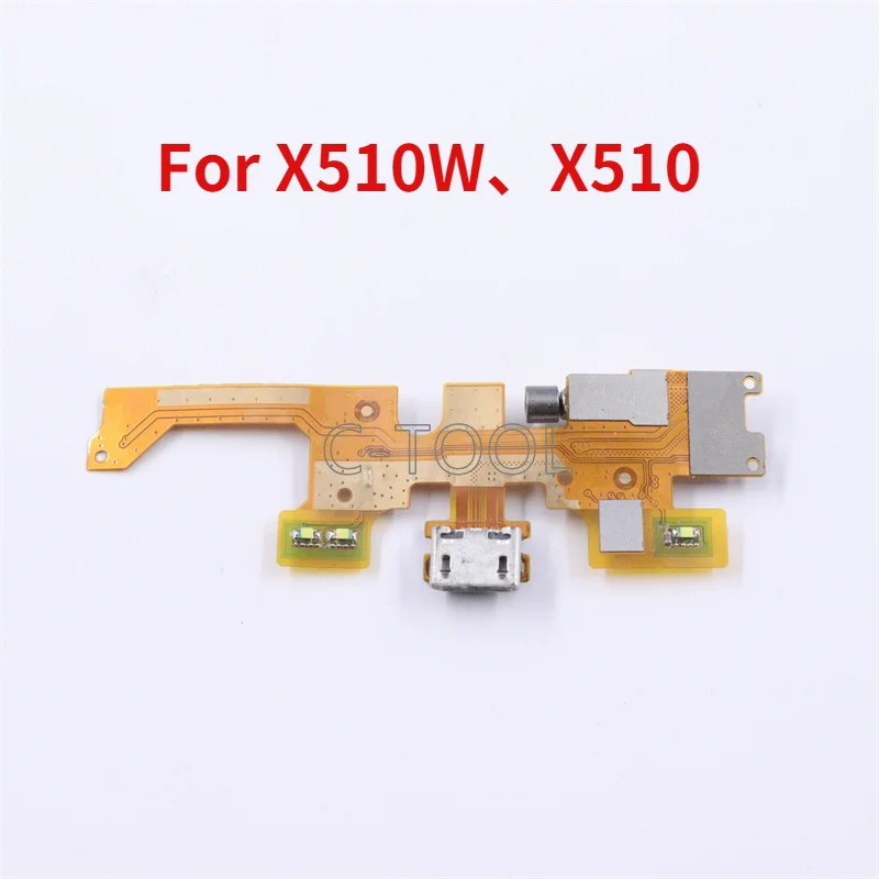 

5 шт., USB-порт для зарядки для X510W, X510 коннектор, гибкий кабель для зарядки с основной гибким кабелем материнской платы